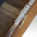 George III oak padfoot dresser base - Image 9
