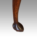 George III oak padfoot dresser base - Image 11