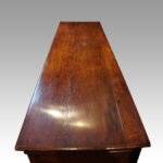 George III oak padfoot dresser base - Image 12