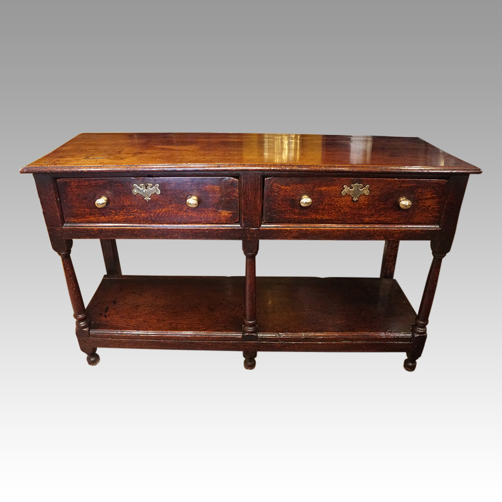 George-III-oak-pot-board-dresser-base-1.jpg George III oak pot board dresser base - Image 1