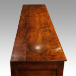 George III oak pot board dresser base - Image 10