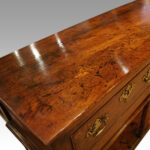 George III oak pot board dresser base - Image 9