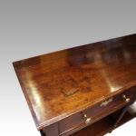George III oak pot board dresser base - Image 9