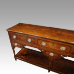 Georgian oak pot board dresser - Image 3