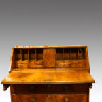 Antique walnut bureau - Image 4