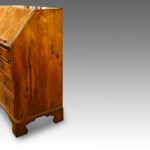 Antique walnut bureau - Image 5