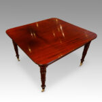 George IV mahogany extending dining table - Image 7