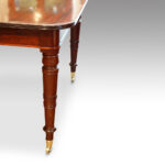 George IV mahogany extending dining table - Image 5