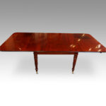 George IV mahogany extending dining table - Image 4