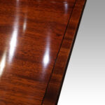 George V mahogany 3 pedestal dining table - Image 2