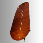 George V mahogany 3 pedestal dining table - Image 8