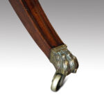 George V large mahogany dining table - Image 6