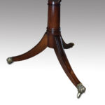 George V large mahogany dining table - Image 7