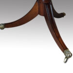 George V large mahogany dining table - Image 13