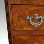 George V walnut chest on chest - Image 3