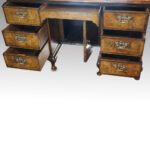 George V walnut dressing table - Image 12