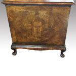 George V walnut dressing table - Image 10