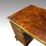 George V walnut dressing table - Image 8