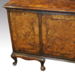 George V walnut dressing table - Image 5