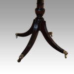 George V mahogany dining table - Image 6