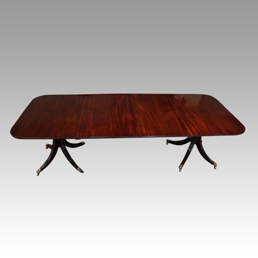 George-V-mahogany-dining-table.jpg George V mahogany dining table - Image 1