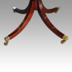 George V mahogany dining table - Image 9