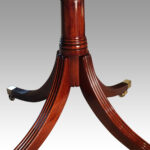 George V mahogany dining table - Image 10