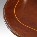 George V mahogany dining table - Image 8