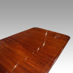 George V mahogany dining table - Image 5