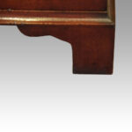 George VI mahogany library bookcase - Image 9