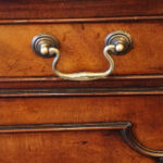 George VI mahogany library bookcase - Image 4