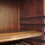 George VI mahogany library bookcase - Image 3