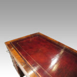 George V mahogany pedestal desk - Image 6