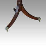 George V mahogany pillar dining table - Image 10