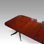 George V mahogany dining table - Image 2