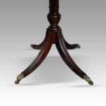 George V mahogany dining table - Image 8