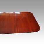 George V mahogany dining table - Image 6