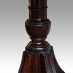 George V mahogany dining table - Image 7