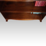 George V mahogany waterfall bookcase - Image 3