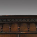 George V mahogany bookcase - Image 3