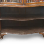 George V mahogany bookcase - Image 5