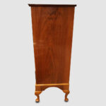 George V walnut chest of drawers - Image 5