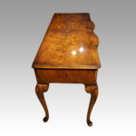 George V walnut side table - Image 5