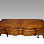 George V walnut side table - Image 3
