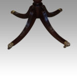 George V triple pillar dining table - Image 11