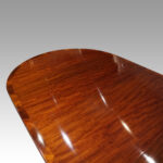 George V triple pillar dining table - Image 3