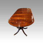 George VI mahogany dining table 4m long - Image 9