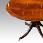 George VI mahogany dining table 4m long - Image 6