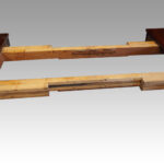 George V mahogany extending dining table - Image 12