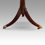 George V mahogany extending dining table - Image 13